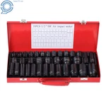 1/2" Inch 35pcs Deep Impact Socket Set Drive 8-32mm Metric Garage Sae With Case. Fixed Price $40.81.