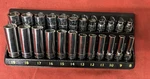 =snap-on 224sfsm 24pc Set Shallow & Deep Chrome 3/8 Dr. 6pt.new No Owner Marks. Fixed Price $320.00.