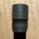 Snap-on 7/16 Impact Socket 1/2" Drive Imd140a Black Oxide 12 Pt - C. Fixed Price $16.00.
