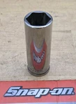 Snap On Ysfsm19 - 3/8" Drive 19mm Deep 6pt Flank Xtra Socket Mint. Fixed Price $29.95.