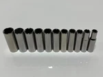 Nos Craftsman Usa 11pc Metric 9mm-19mm Deep Socket Set - 3/8" Drive 6 Point. Fixed Price $84.99.