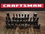 27 Piece Craftsman Tools Sae & Metric Socket Set Torx, Hex, Phillips Slotted. Fixed Price $44.95.