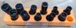 Snap-on 3/8" Drive 6 Point Metric Swivel Impact Socket Set 11 Pc (9mm-19mm). Fixed Price $240.00.