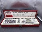 Proto 3/8 Socket Set No. 5002 Nos. Fixed Price $165.00.
