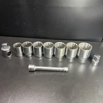 Craftsman 3/4 Drive, 12-pt Sae Socket Lot Of 10 1 1/16 - 5/8 Owners Marks. Fixed Price $69.99.