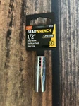 Gearwrench 80123 1/4" Drive 6 Point Deep Sae Socket 1/2". Fixed Price $9.99.