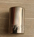 Craftsman Usa 3/8" Socket 12 Point 1/4" Drive Inverted G. Fixed Price $9.50.