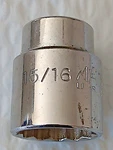 Mac Tools V302r, 1/2"drive, 15/16" Socket, Shallow, 12-point *new/unused*. Fixed Price $16.89.