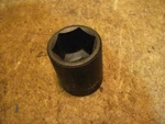 Wright 4832 1" Impact Socket 1/2" Drive 6 Point. Fixed Price $15.00.