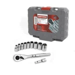 Craftsman 11-pc 6-pt 1/4" Drive Inch Ratchet And Socket Wrench Small Set Metric. Fixed Price $28.99.