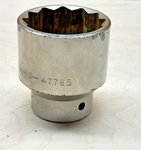 Vtg Craftsman 1-3/4" 12 Point 3/4" Drive Chrome Socket -g- 47785 - Made In Usa. Fixed Price $16.91.