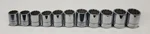 Snap On Tools 11 Pc Large 22mm - 32mm 1/2" Drive Socket 12 Point Set. Fixed Price $369.00.