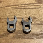 Rare Pratt Whitney Aircraft Special 9/16 Angle Pwa1471 Crows Foot Socket 3/8". Fixed Price $32.99.