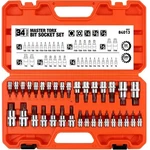 Horusdy 34-pc Master Torx Bit Socket Set, S2 Steel, Solid & Tamper Proof T6-t70. Fixed Price $55.73.
