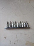 Chrome Vanadium 3/8" Drive 9pc. Torx Bit Set T50-t10. Fixed Price $25.00.