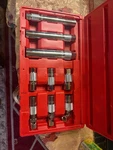 Mac Tools Spk9set 9-pc Master Spark Plug Socket Set 3/8" Drive Universal Flex. Fixed Price $139.99.