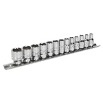Sealey Ak2746 Socket Set 13pc 1/4in Sq Drive Lock-on 6pt Metric. Fixed Price $36.24.