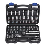 Quinn 1/4 In3/8 In And 1/2 In. Drive Sae Metric Hi-vis Socket Set, 66 Piece. Fixed Price $72.99.