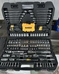 Dewalt Mechanic Tool Set With Case, Socket Metric And Standard. Fixed Price $229.00.