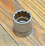 Indestro Select 15/16" Shallow Socket 1/2" Drive 12 Point 6430 Usa. Fixed Price $4.99.