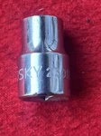 Husky 23012 Shallow Socket 3/8 , 3/8" Drive 12 Point (k3). Fixed Price $4.00.