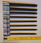 Mac 8pc Xdls Long Hex Metric Socket Set, 3mm-10mm - Used. Fixed Price $85.00.
