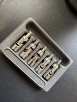 Snap-on Tools Usa 5pc 1/4" Drive Stubby Swivel Torx Bit Socket Set 105tutx. Fixed Price $270.50.
