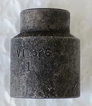 Mac Tools. "sabina" Vi 326, 1/2" Drive, 1" Impact Socket, Shallow, 6 Point.. Fixed Price $16.39.