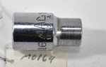 Mac Tools V142r 7/16" 12 Point 1/2" Drive Shallow Polished Chrome Socket M169. Fixed Price $13.95.