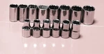 Craftsman 14pc. 12point 1/2in. Drive Metric Std. Socket Set Made In Usa New G2. Fixed Price $85.75.