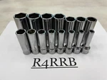Snap-on Tools New 15pc 3/8" Drive Metric Fdx Deep 6pt Socket Bonus Set 215ysfsmy. Fixed Price $399.95.