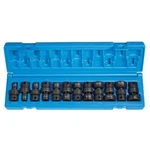Grey Pneumatic 12pc 3/8dr Sae 12pt Impact Universal Socket Set 5/16" To 1" 1612u. Fixed Price $269.69.