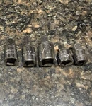 Craftsman 1/4" 3/8" 1/2" 3/4" Drive Socket Adapter Set - 5 Pcs. Fixed Price $15.00.