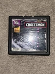 Craftsman 55 Pc. Mechanics Tool Set-933455-(missing The Philip's Head)vgc. Fixed Price $89.99.