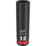 Milwaukee Tool 49-66-6154 12mm Shockwave Impact Duty 3/8 In. Drive Deep Well 6. Fixed Price $6.80.