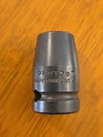 Proto 7412s - 1/2' Dr. Impact Socket 3/8" 8 Point Usa. R55. Fixed Price $5.00.