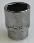 Matco Tools C286 7/8" Sae Shallow Socket 1/2" Drive 6 Point Chrome. Fixed Price $9.99.