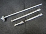 Vintage Craftsman 1/2" Drive Sliding T Handle & Extensions 44151 44131 44132 Usa. Fixed Price $49.95.