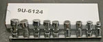 Cat Caterpillar 9u-6124 9-pc Universal Swivel Metric Socket Set 10mm-19mm" 12-pt. Fixed Price $375.00.