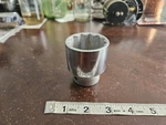 Napa 3/4" Drive 1-5/8" Shallow Chrome Socket 12pt. No.nh1252 U.s.a.. Fixed Price $24.99.