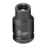 Grey Pneumatic 906mg 1/4" Drive X 6mm Magnetic Standard Socket. Fixed Price $23.99.
