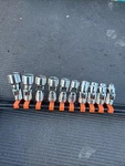 Sears Craftsman Usa Nos Rare Sizes 10pc Metric 1/4 Flex Socket Set 5-14mm. Fixed Price $300.00.