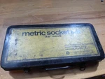 Vtg Heavy Duty Mechanics 21 Piece No. T171 Socket Wrench Set 3/8 Drive. Fixed Price $15.00.