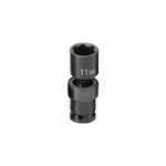 Grey Pneumatic 911ums 1/4" Surface Drive X 11mm Standard Universal Socket. Fixed Price $26.35.