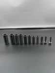 Snap-on Sfs08-sfs281 1/4" - 7/8" 3/8" Drive 11 Piece 6 Point Deep Socket Set. Fixed Price $149.99.