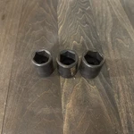 Vintage Lot Of 3 Craftsman Taiwan 6 Point Sockets (15/16 , 1 -1/16 ). Fixed Price $14.99.