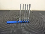 #aw450 Matco Tools Metric 3/8" Dr Xl Extra Long Hex Socket Driver Set Sbxyml6r. Fixed Price $119.95.