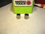 Matco (11/16" & 3/4") Shallow Sockets 3/8"drive 12-point. Fixed Price $12.94.