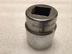 Snap-on-#ldh483 - 1-1/2 , Sae-38mm, Metric, Chrome, 1 Dr., Shallow Socket, 12pt.. Fixed Price $19.99.