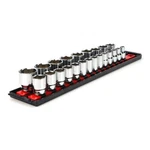 Tekton Socket Set Chrome-plated Corrosion Resistant 1/2 In. Drive (23-piece). Fixed Price $115.00.